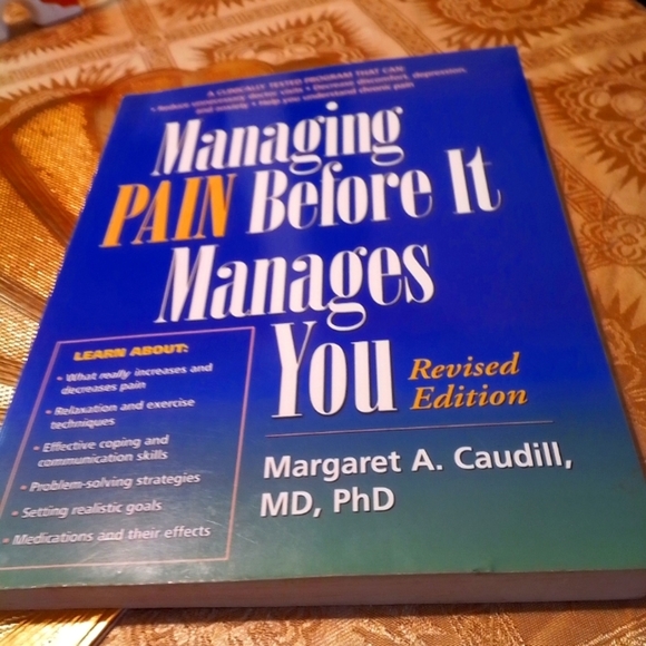 Bundle 4/$15  Managing Pain before it Manages You by Margaret A Caudill, MD, PHD - Picture 1 of 3